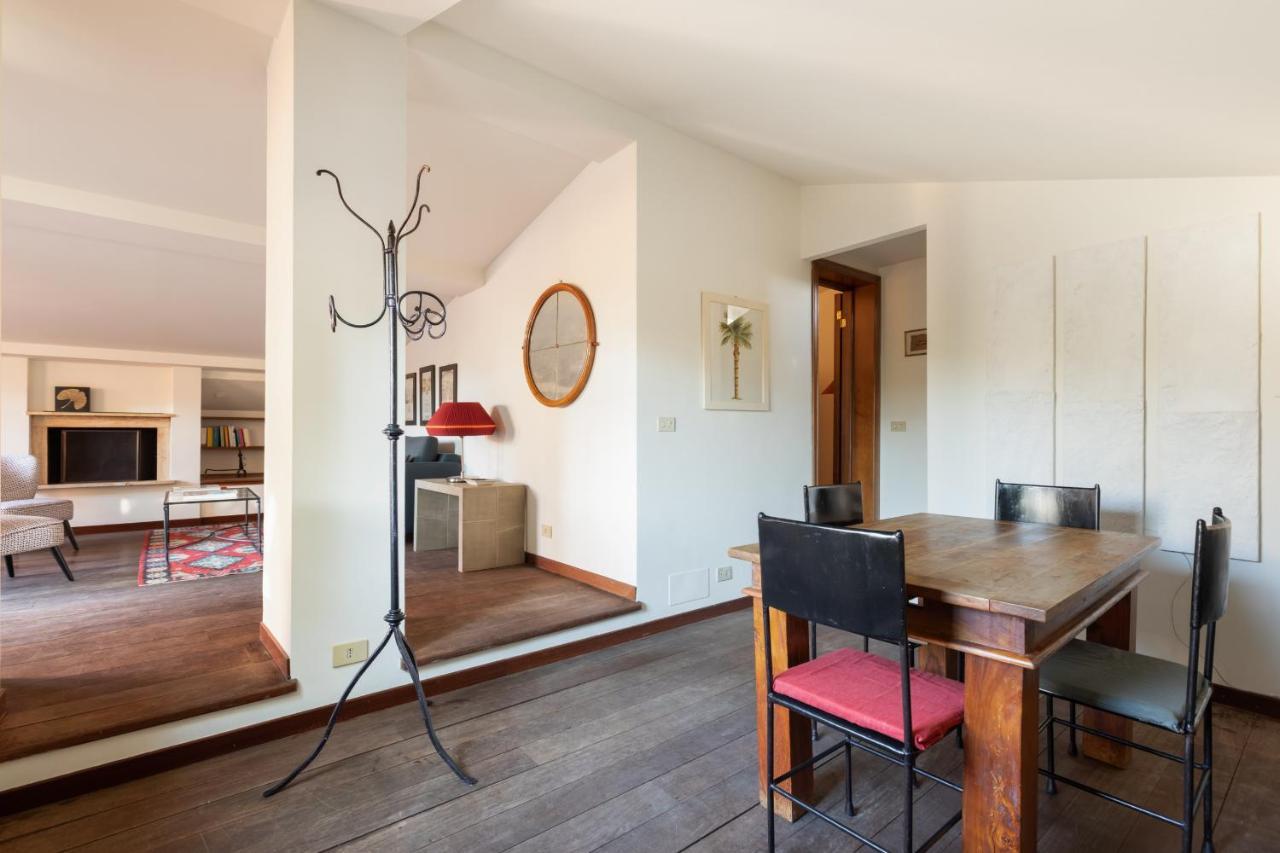 Bright And Comfy Terraced Apartment In Trastevere 로마 외부 사진