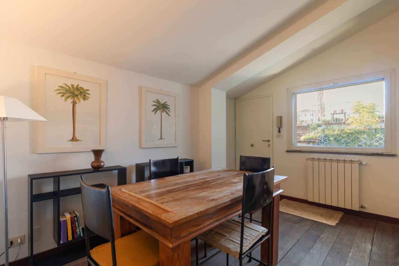 Bright And Comfy Terraced Apartment In Trastevere 로마 외부 사진