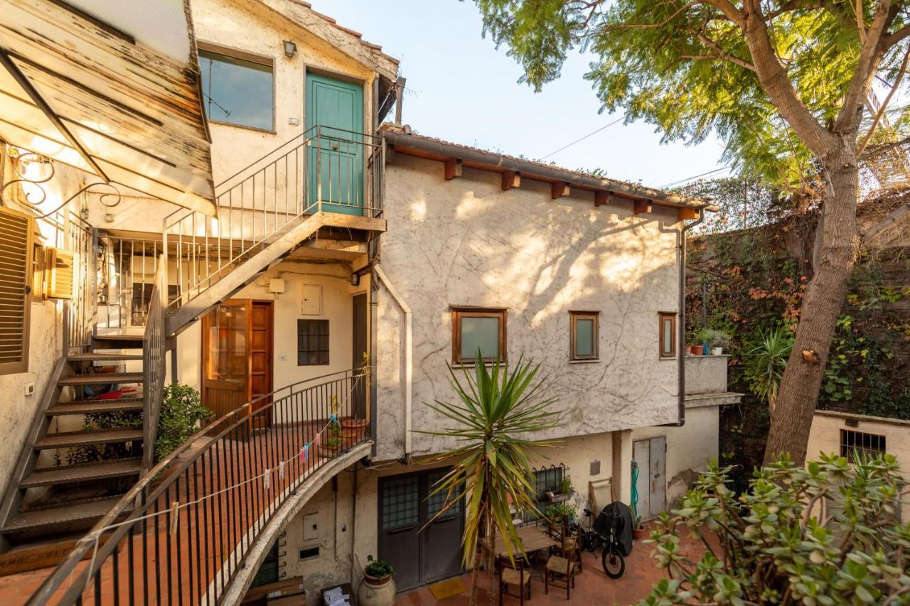 Bright And Comfy Terraced Apartment In Trastevere 로마 외부 사진