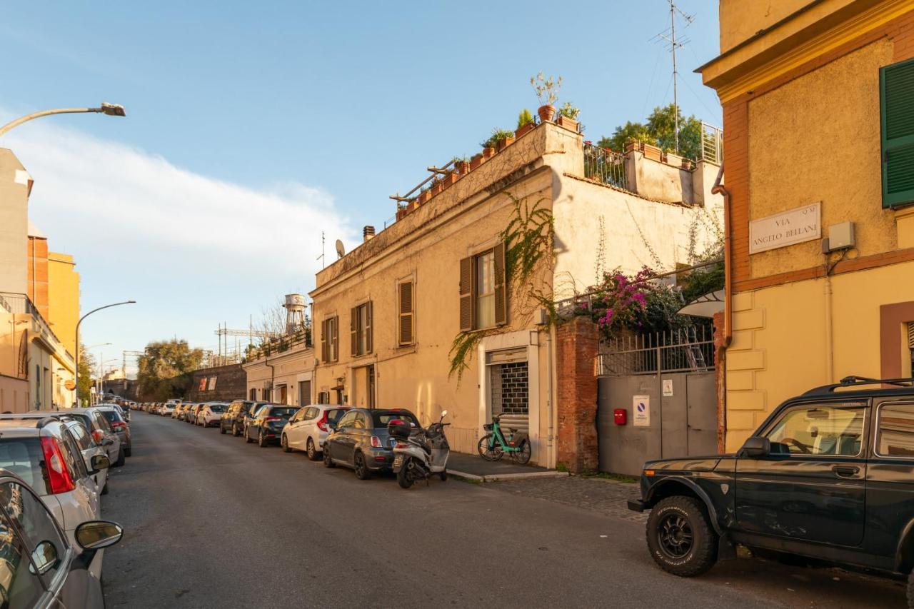 Bright And Comfy Terraced Apartment In Trastevere 로마 외부 사진